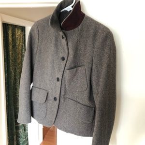 Jil Sander +J Uniqlo 100% wool blazer jacket